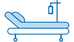 inpatient bed icon