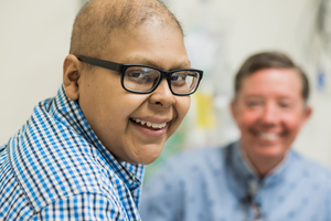 Terri Flatt, DO and patient of the HOPE Clinic