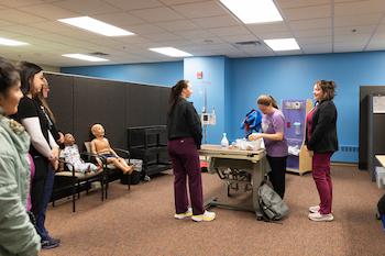 image of new team members at clinical orientation