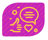 icon representing social media interactions