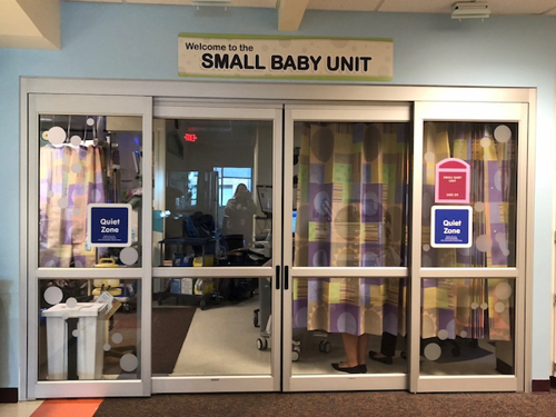 Neonatal intensive care unit designed with input from families of premature infants.