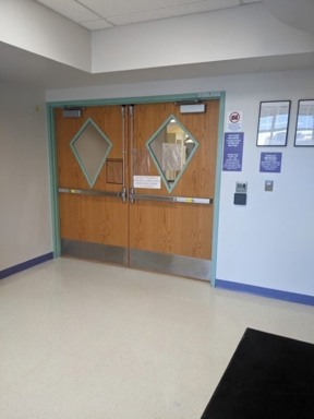 Entrance to Outpatient Infusion area 