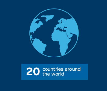 Patients and families travel to Children's Mercy from 20 countries around the world