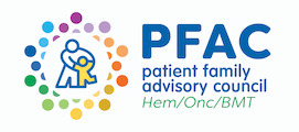 Hematology, Oncology and Blood and Marrow Transplant (Hem/Onc/BMT) Patient Family Advisory Council (PFAC) logo