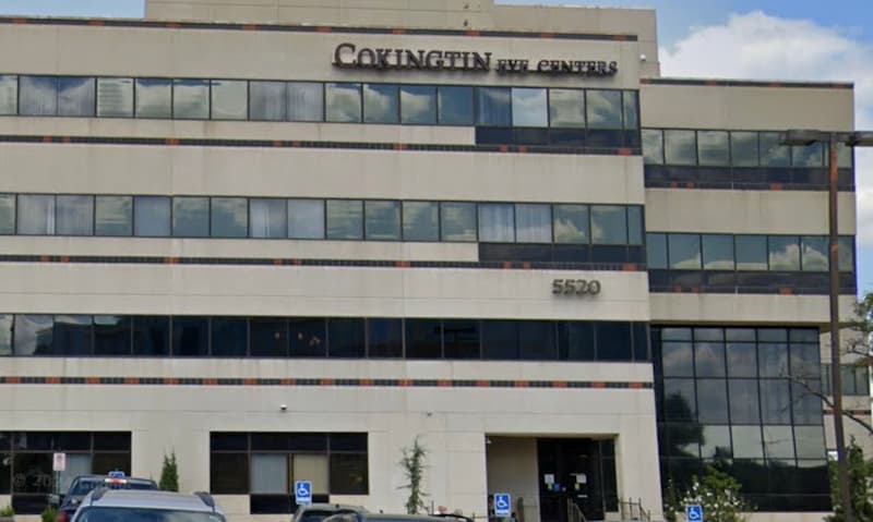 Exterior of the Cokingtin Eye Center building.