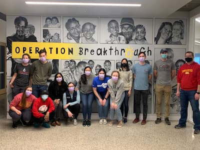 photo of residents participating in local event at Operation Breakthrough